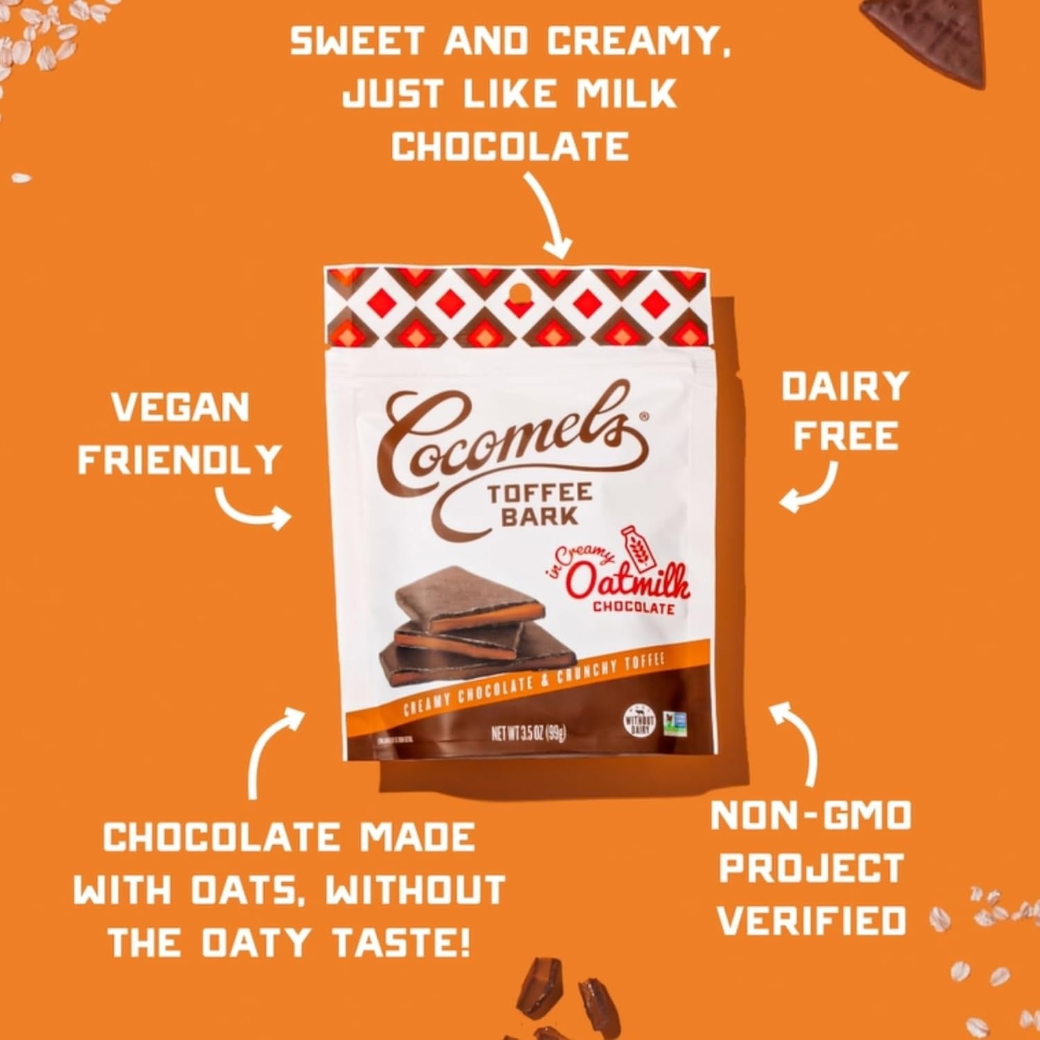 Toffee Bark Oatmilk Chocolate