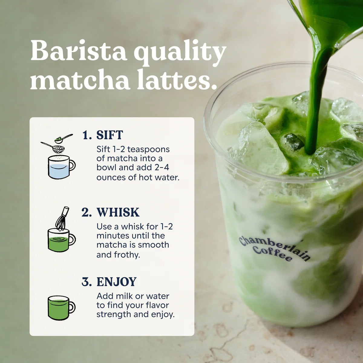 Matcha Vanilla Powder