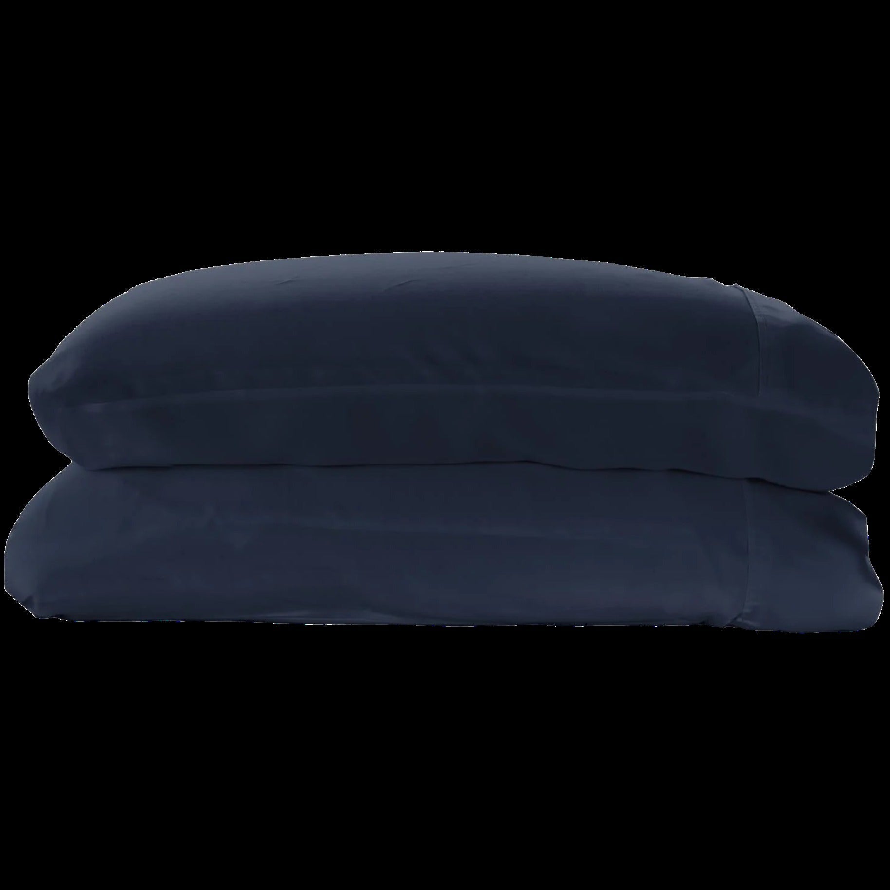 Woven Pillowcase Set in Suede Blue (King)