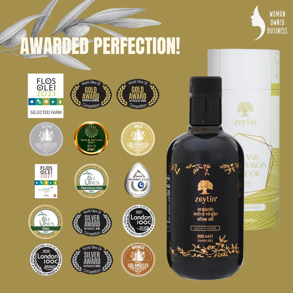 Organic Extra Virgin Olive Oil - Buttery & Smooth