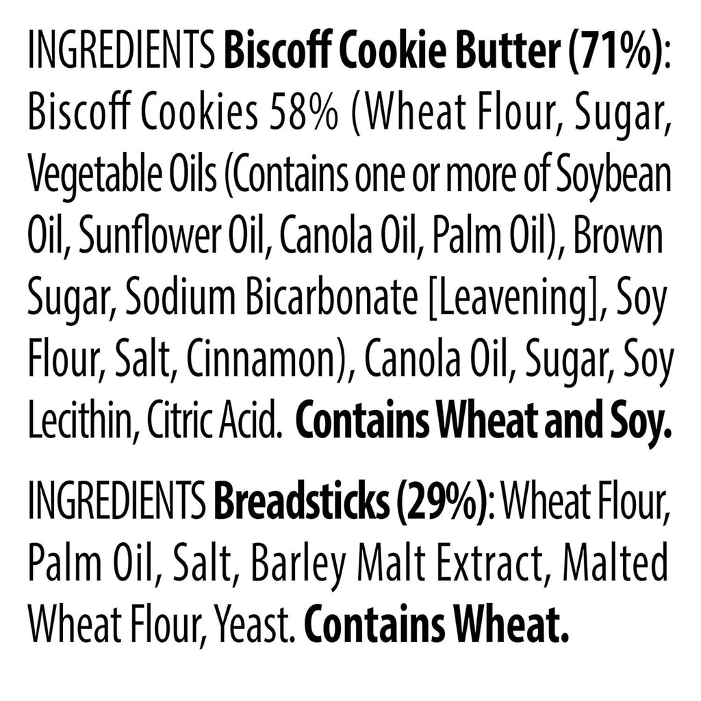 Go Cookie Butter And Breadsticks (8 Pack)
