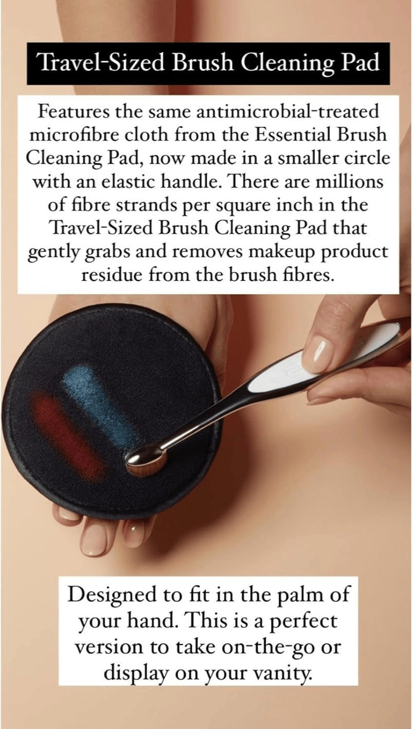 Travel Brush Cleaning Pad