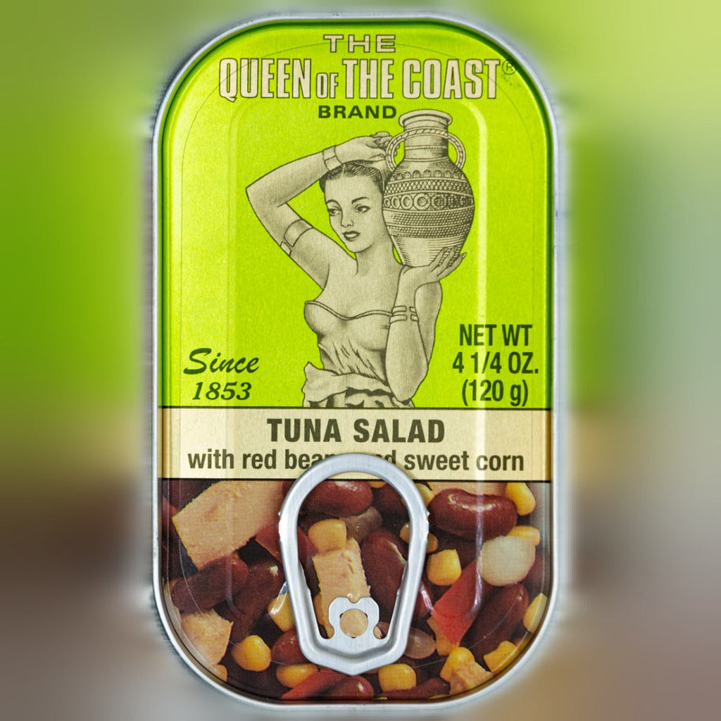 Tuna Salad With Red Beans And Sweet Corn