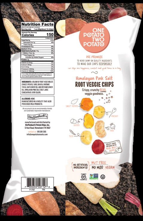 Chip Root Veggie Himalayan Pink Salt