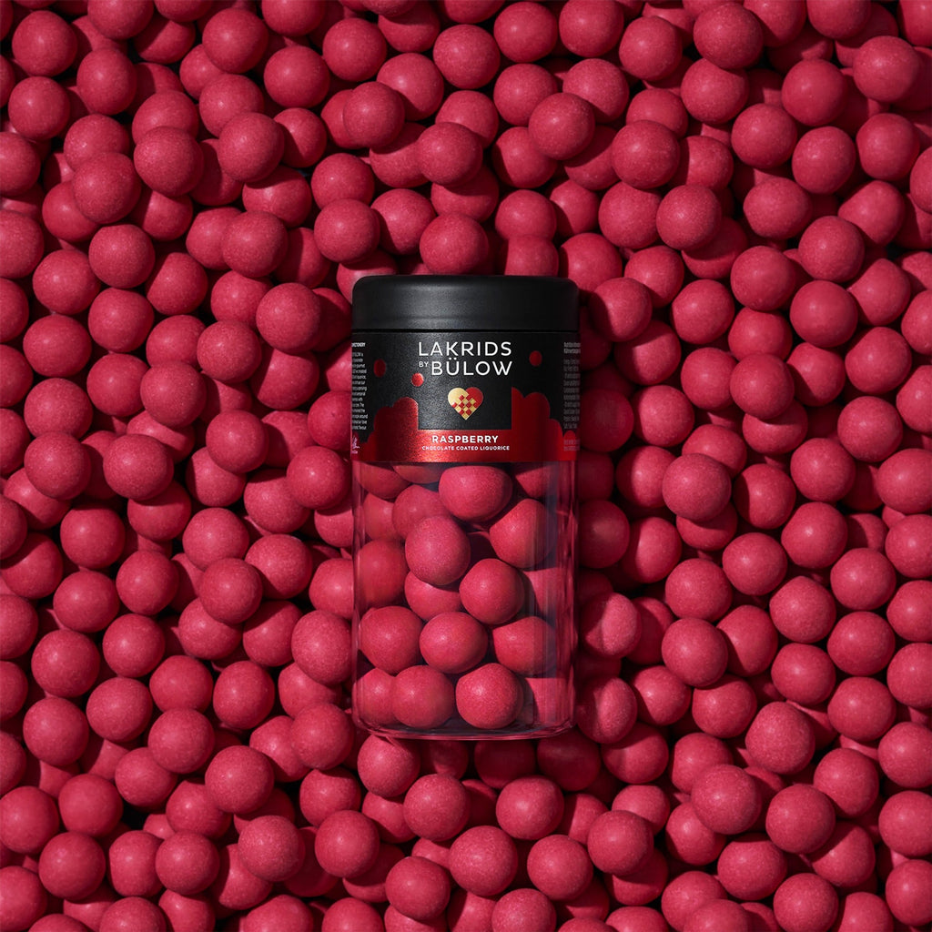 Crispy Raspberry Chocolate Coated Gourmet Licorice