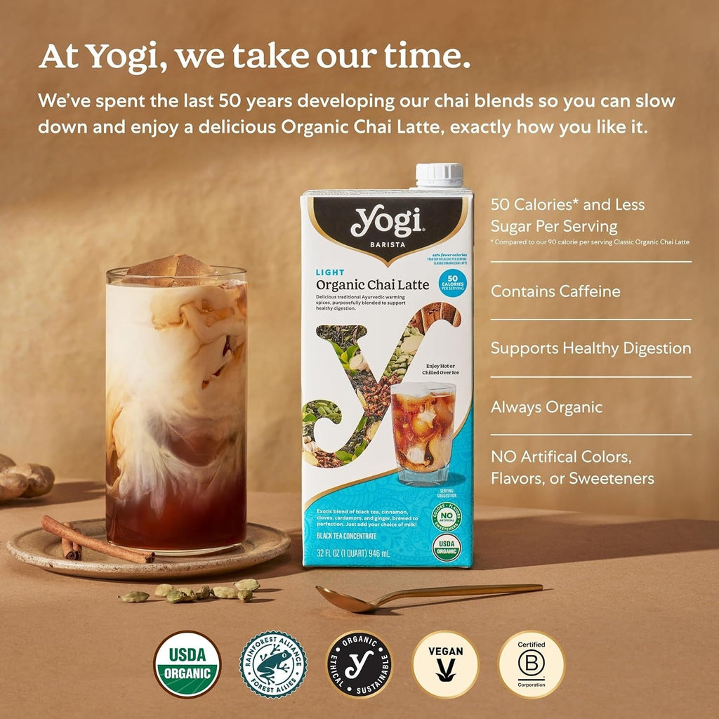 Organic Light Chai Latte Concentrate