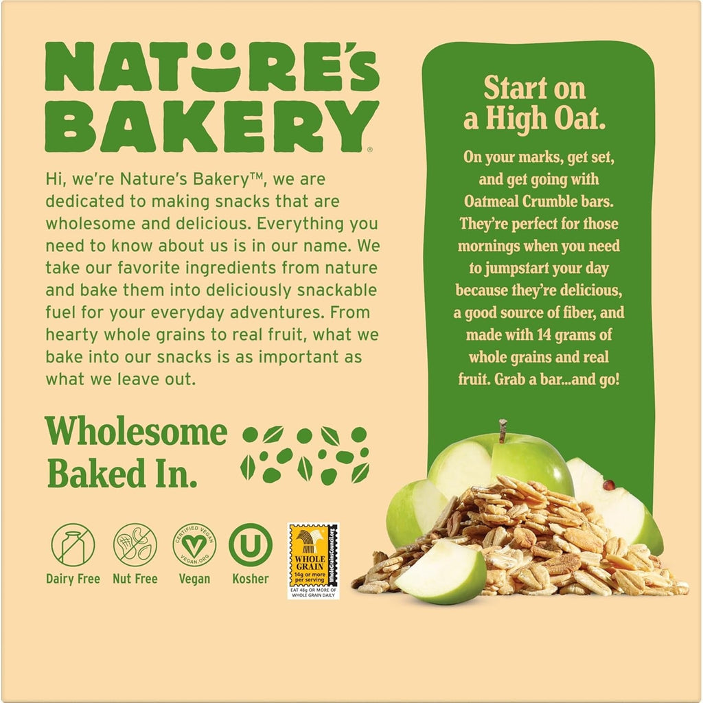 Apple Oatmeal Crumble Bars (6 CT)