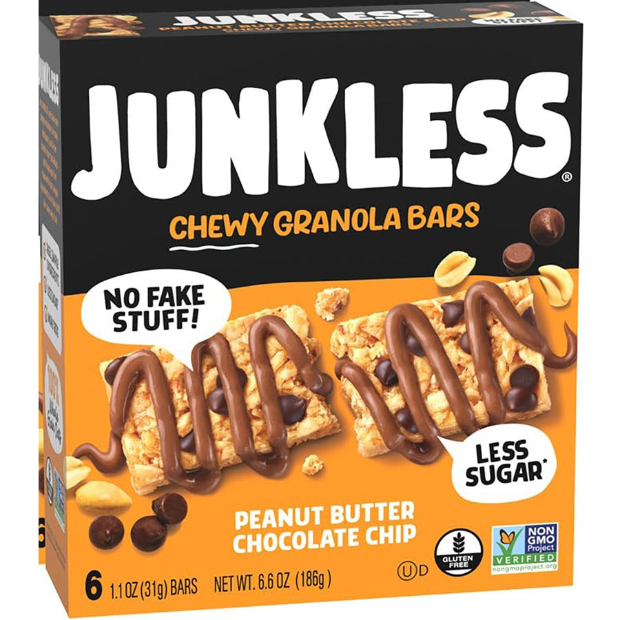 Peanut Butter Chocolate Chip Granola Bars