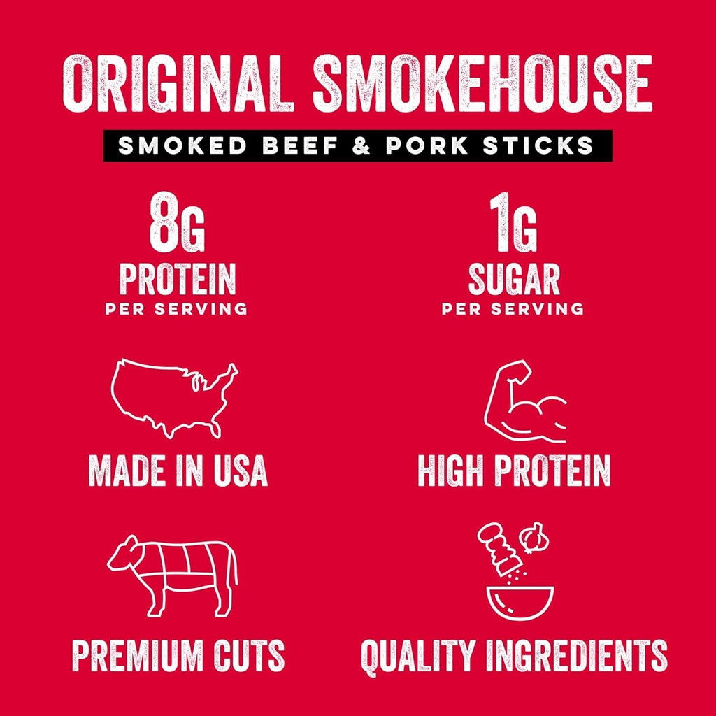 Beef & Pork Jerky Sticks (16 CT)