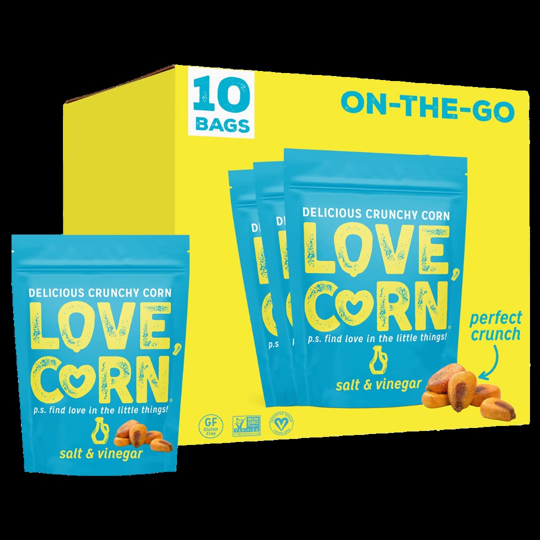 Salt And Vinegar Crunchy Corn (10 CT)