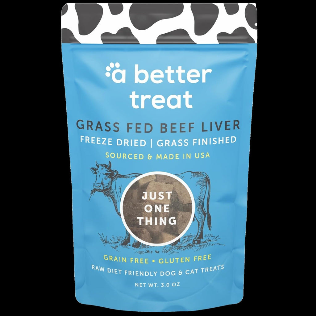 Grass Fed Beef Liver Dog & Cat Treats