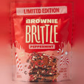 Holiday Peppermint Brownie Brittle