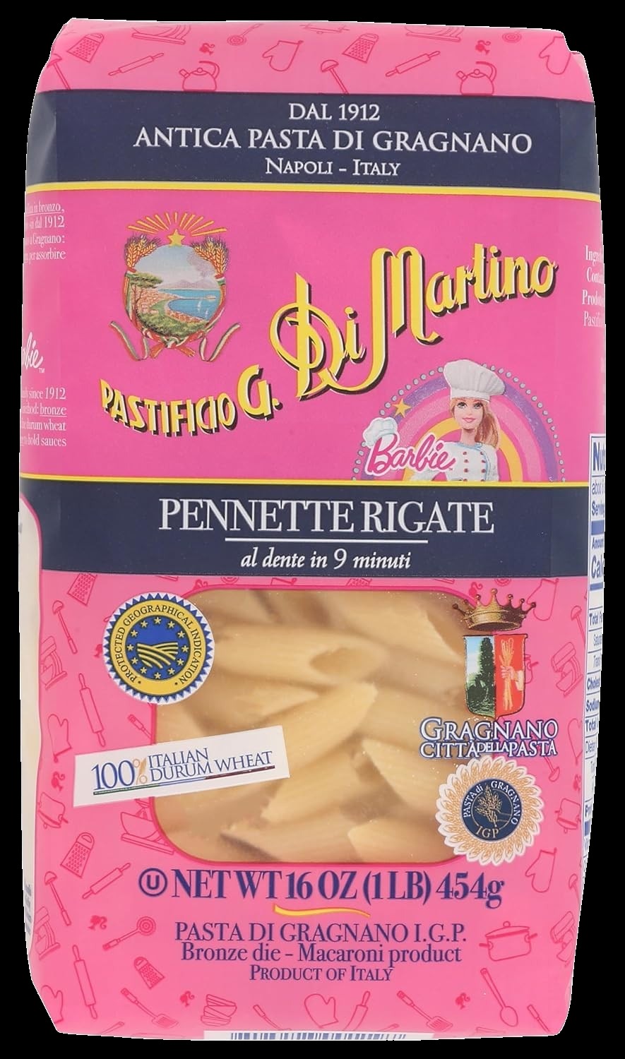 Penne Pasta - Barbie Edition (3CT)