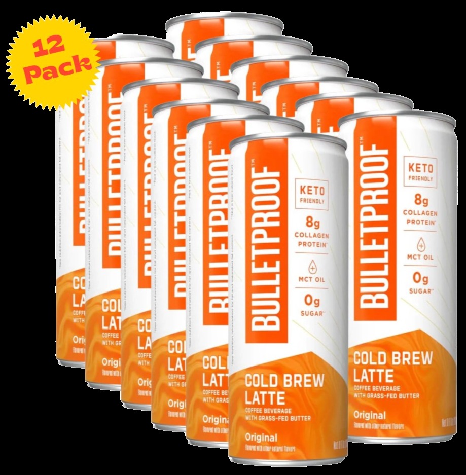 Cold Brew Original Latte Coffee (12 Pack)