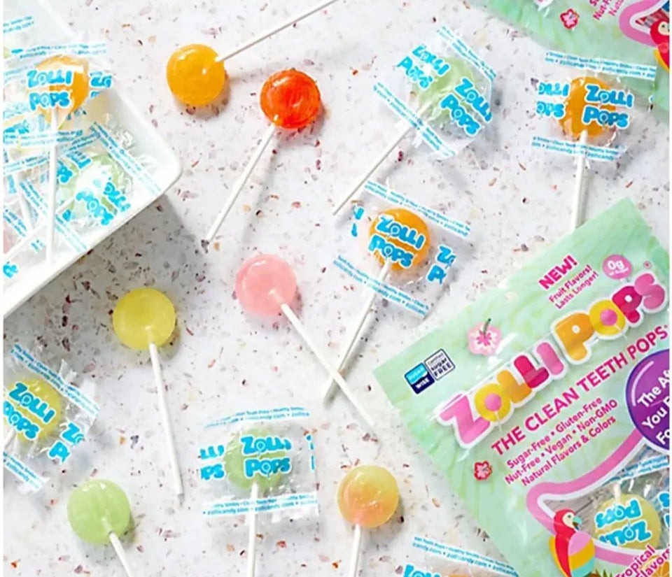 Tropical Assorted Fruit Lollipops