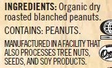Organic Unsalted Smooth Peanut Butter
