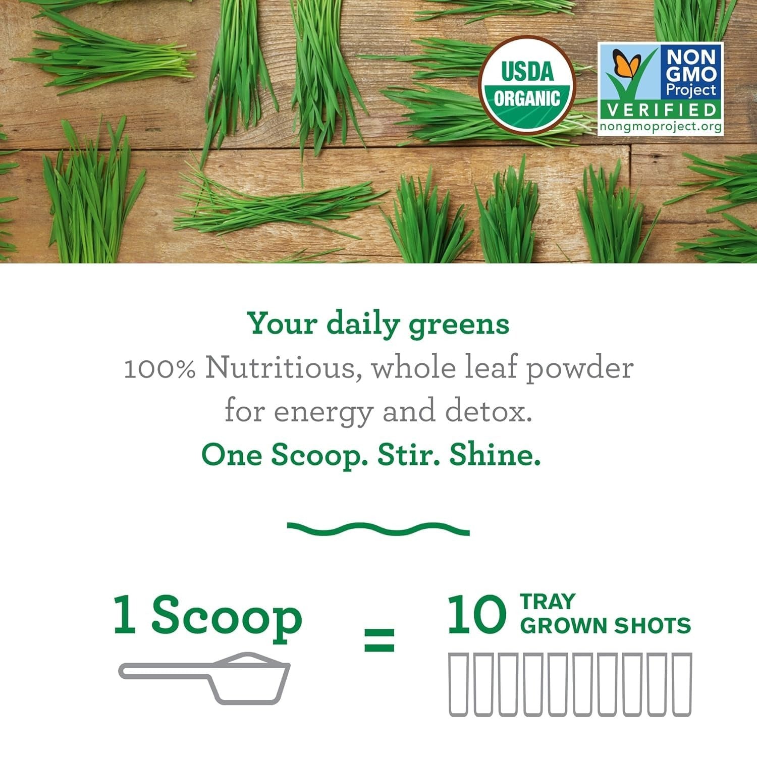 Organic Wheat Grass Powder