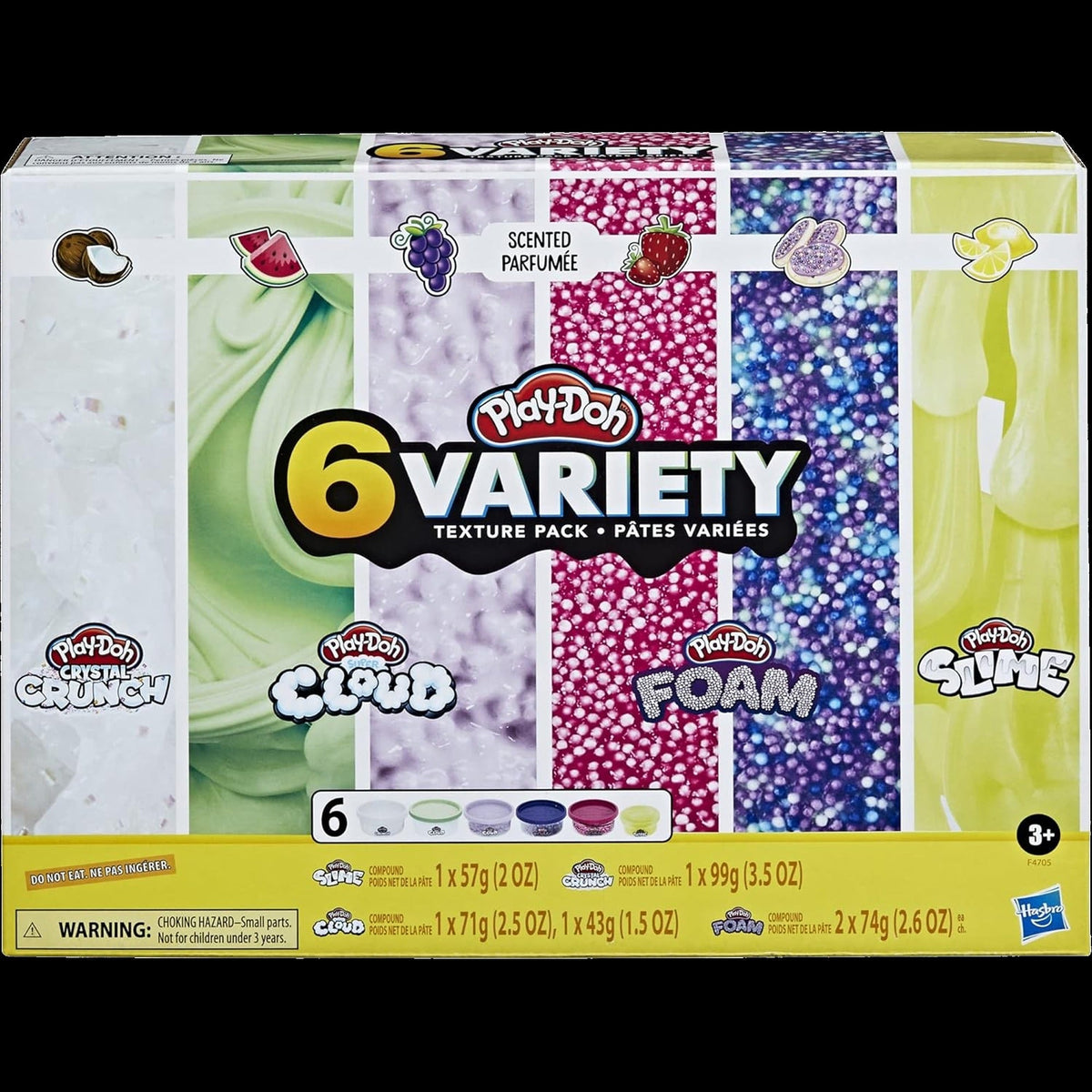 6 Variety Texture Pack Scented