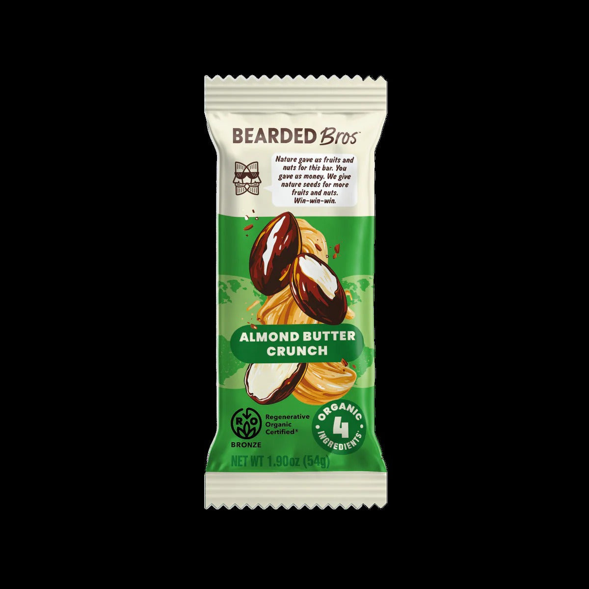 Organic Almond Butter Crunch Protein Bar (10 Pack)