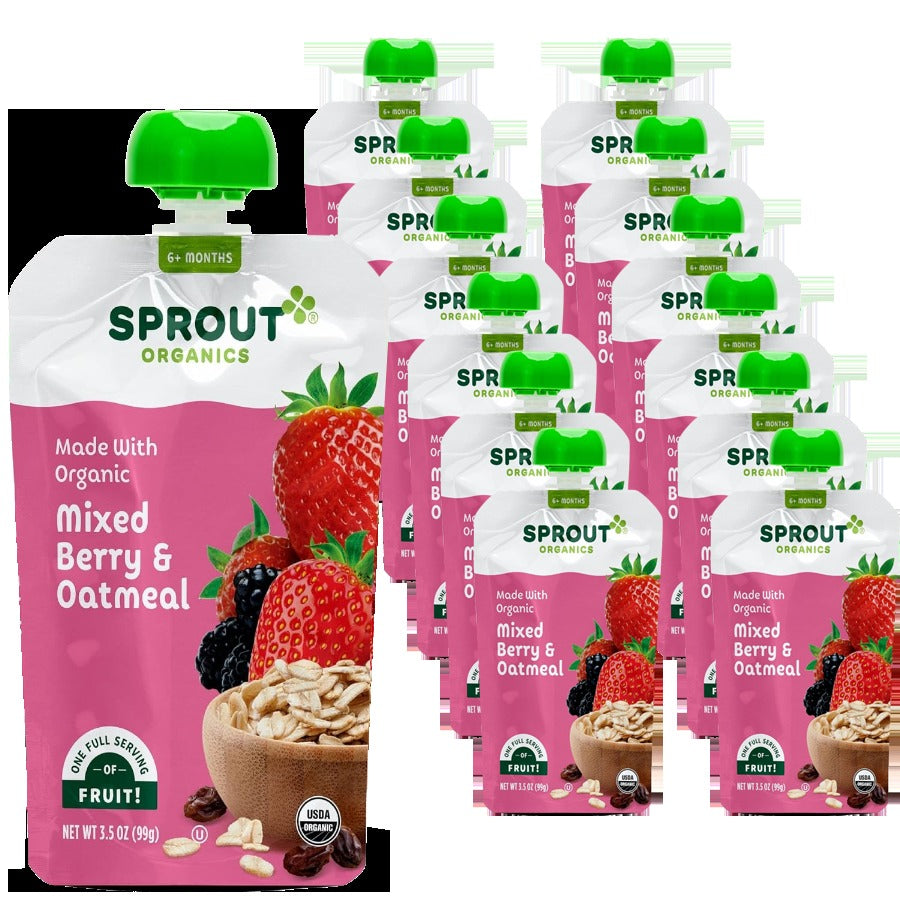 Mixed Berry and Oatmeal (6+ Months) (12 Pack)