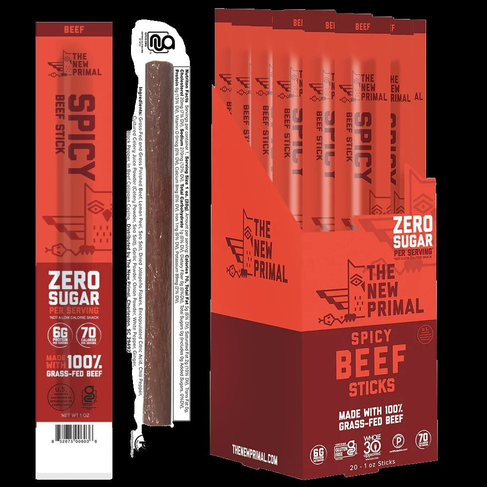 Spicy Beef Stick (20 Pack Case)