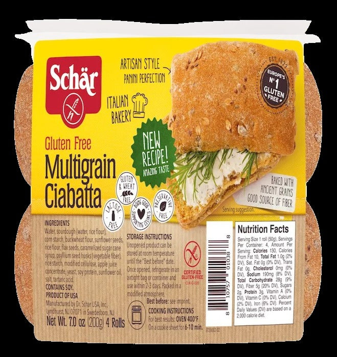Multigrain Ciabatta Rolls
