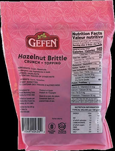 Hazelnut Brittle Crunch & Topping