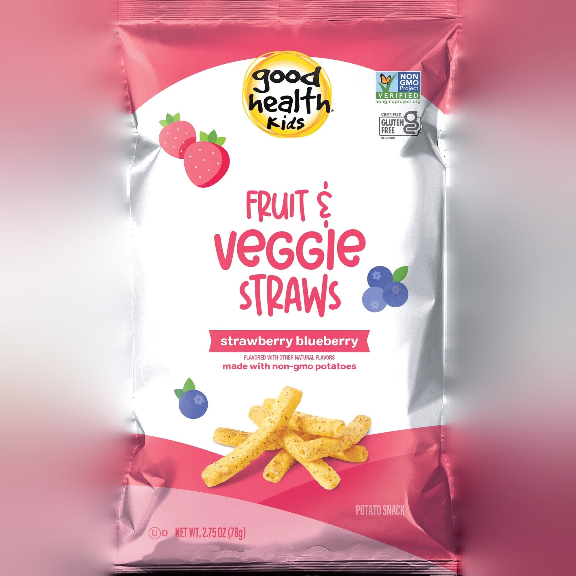 Fruit & Veggie Straws - Strawberry Blueberry (5 CT)
