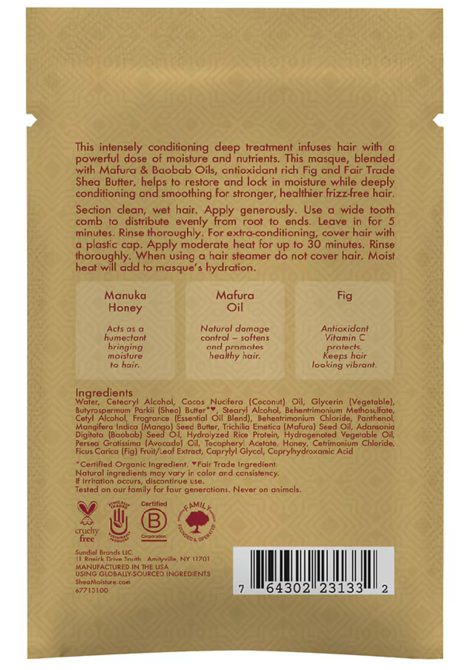 Manuka Honey & Mafura Oil (24 Pack)