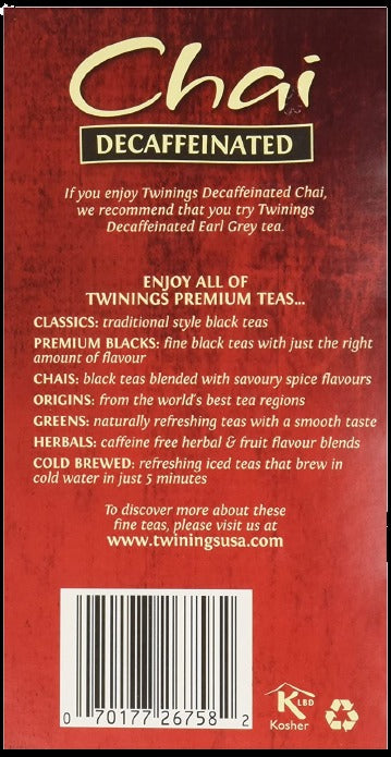 Chai Tea Decaffeinated