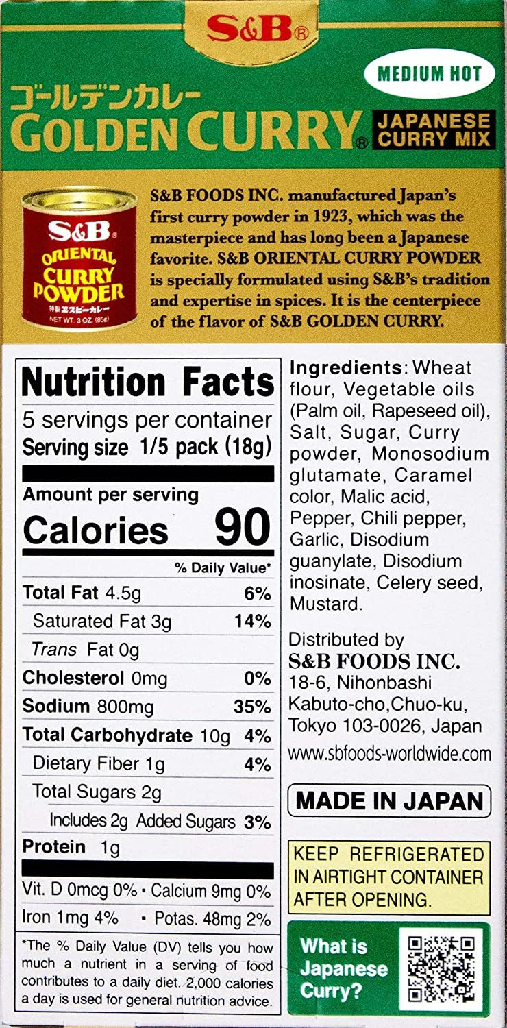Golden Curry Medium Hot