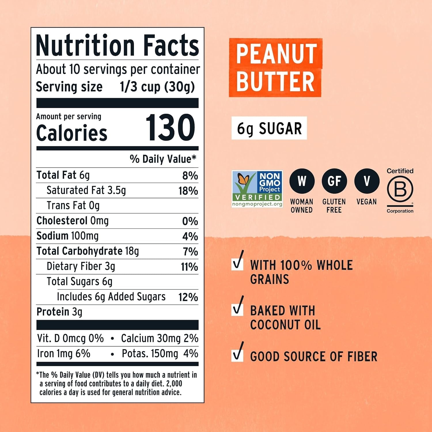 Peanut Butter Cookie Granola