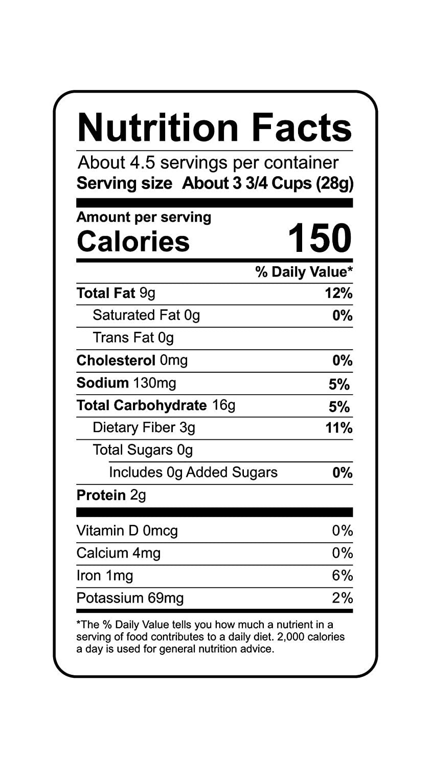 Sea Salt Popcorn