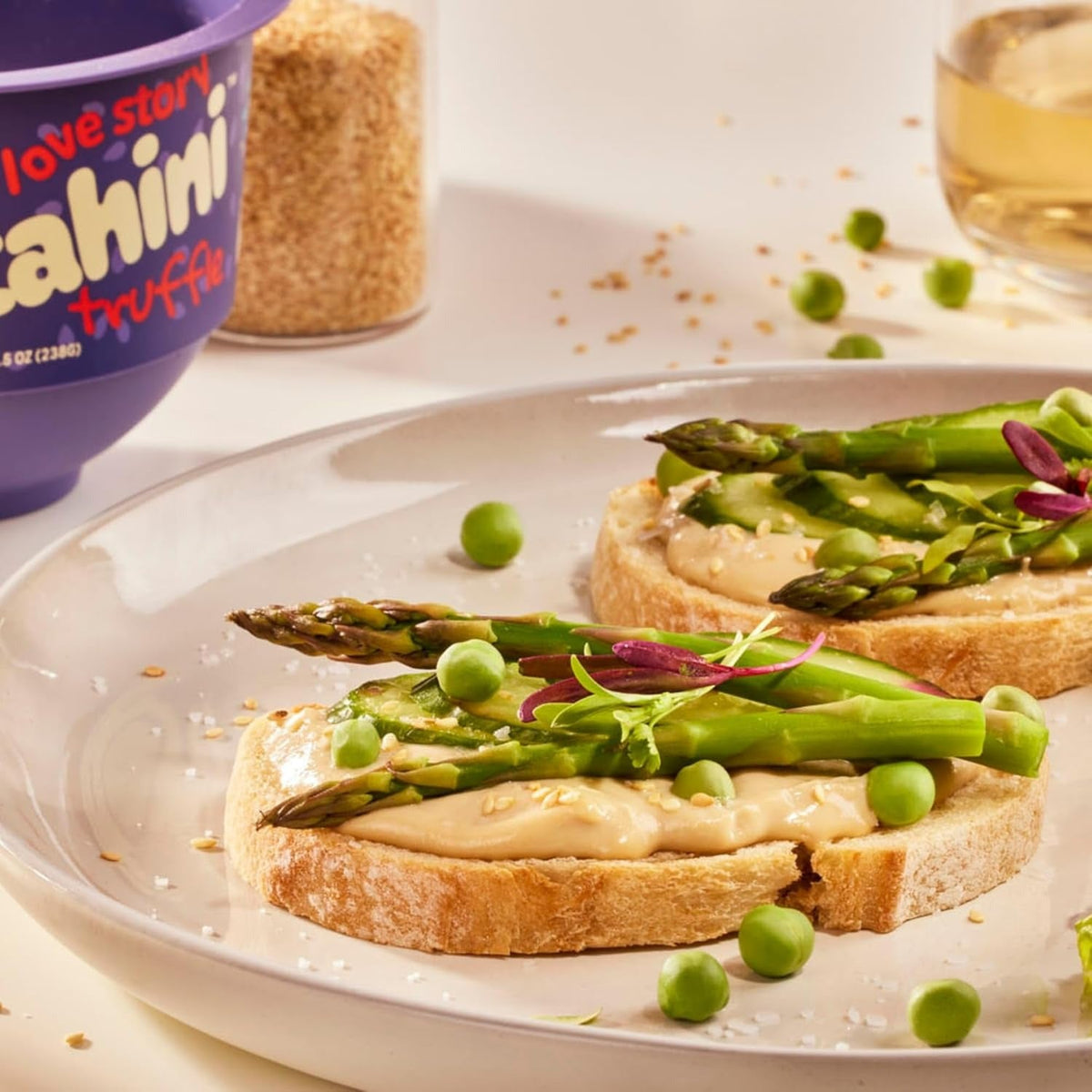 Italian Truffle Sesame Hummus