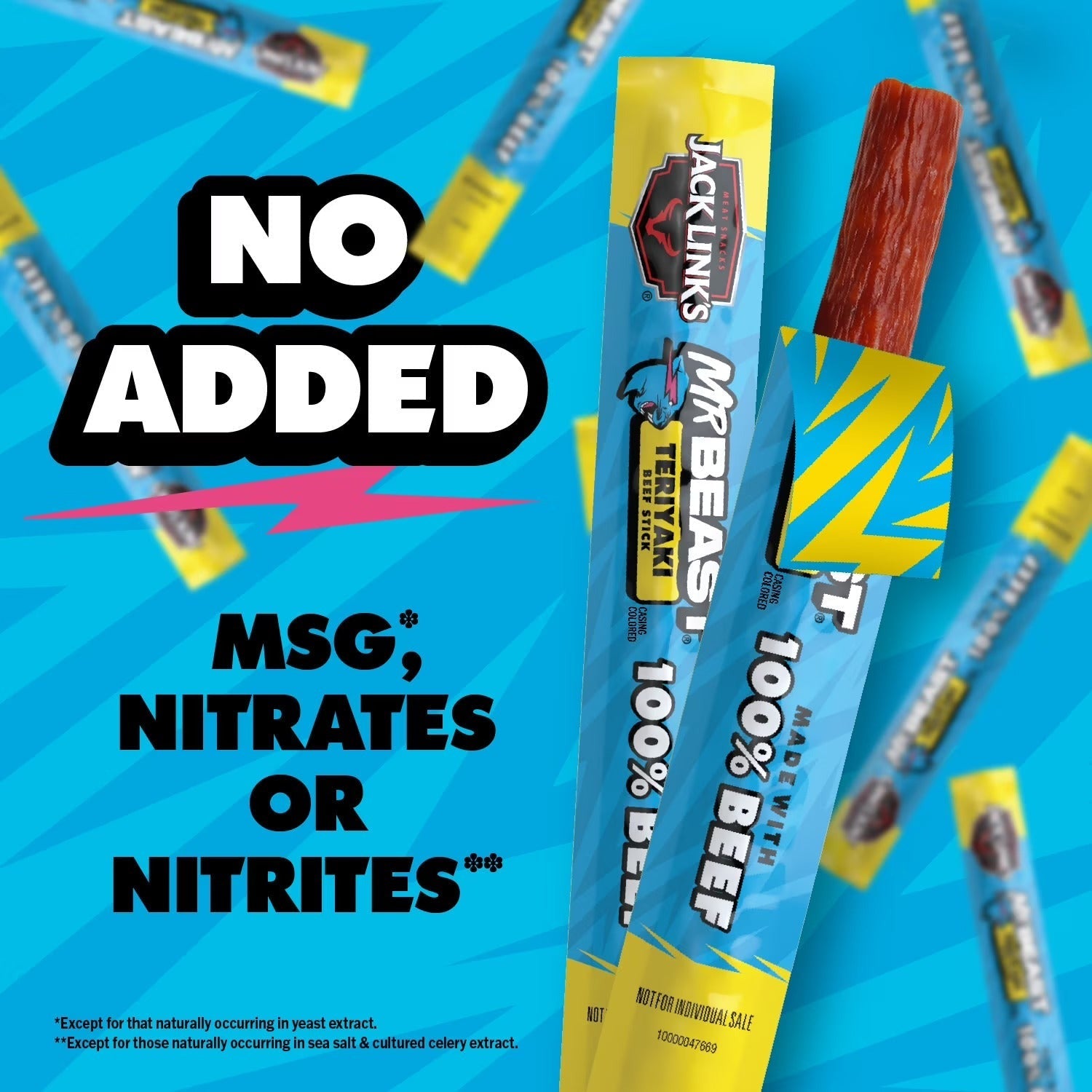 Mr Beast Teriyaki Beef Sticks (8 CT)
