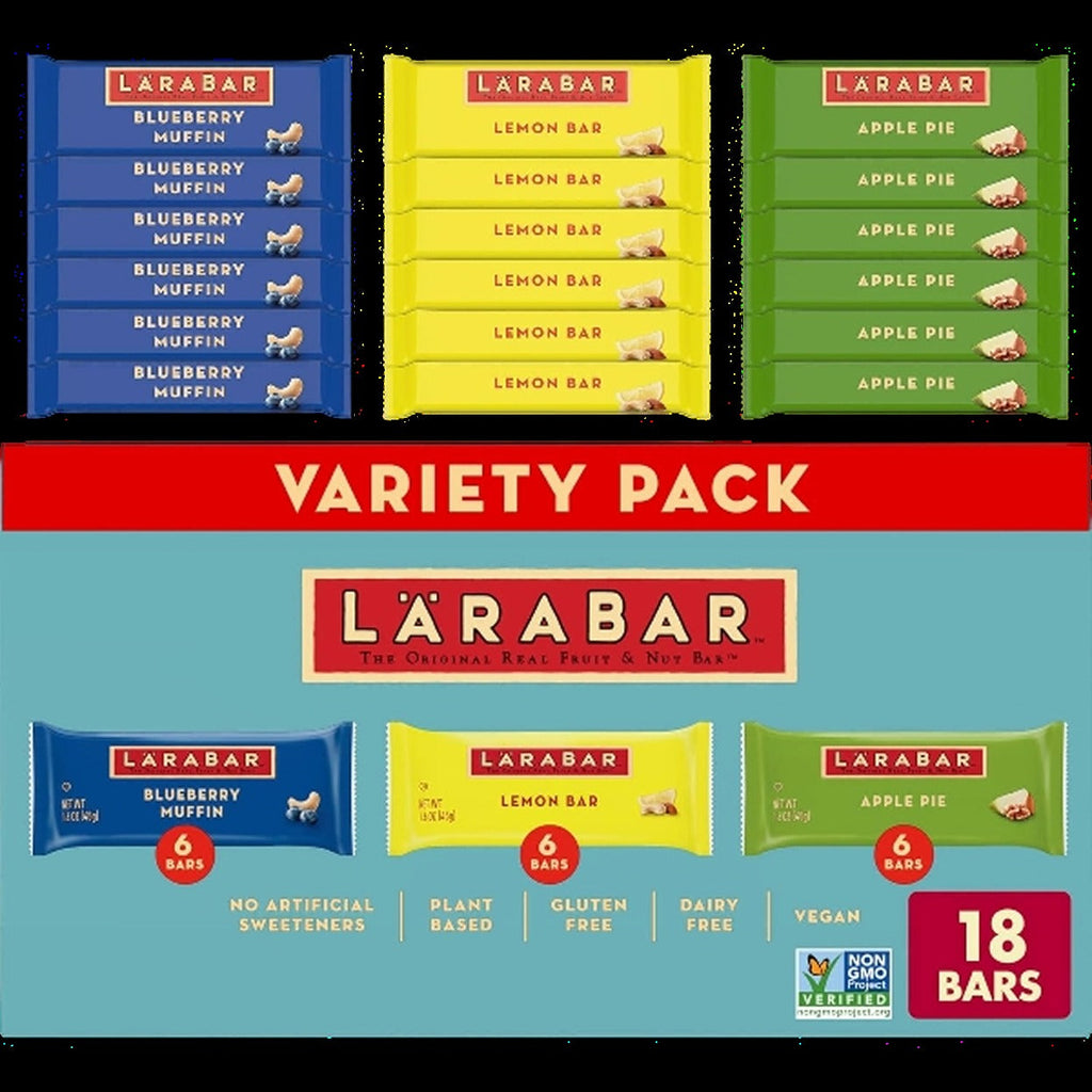 Fruit & Nut Bars Variety Pack (18 CT)