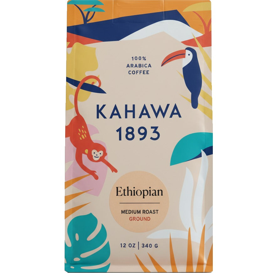 Ethiopian Single Origin - Medium Roast Ground Coffee
