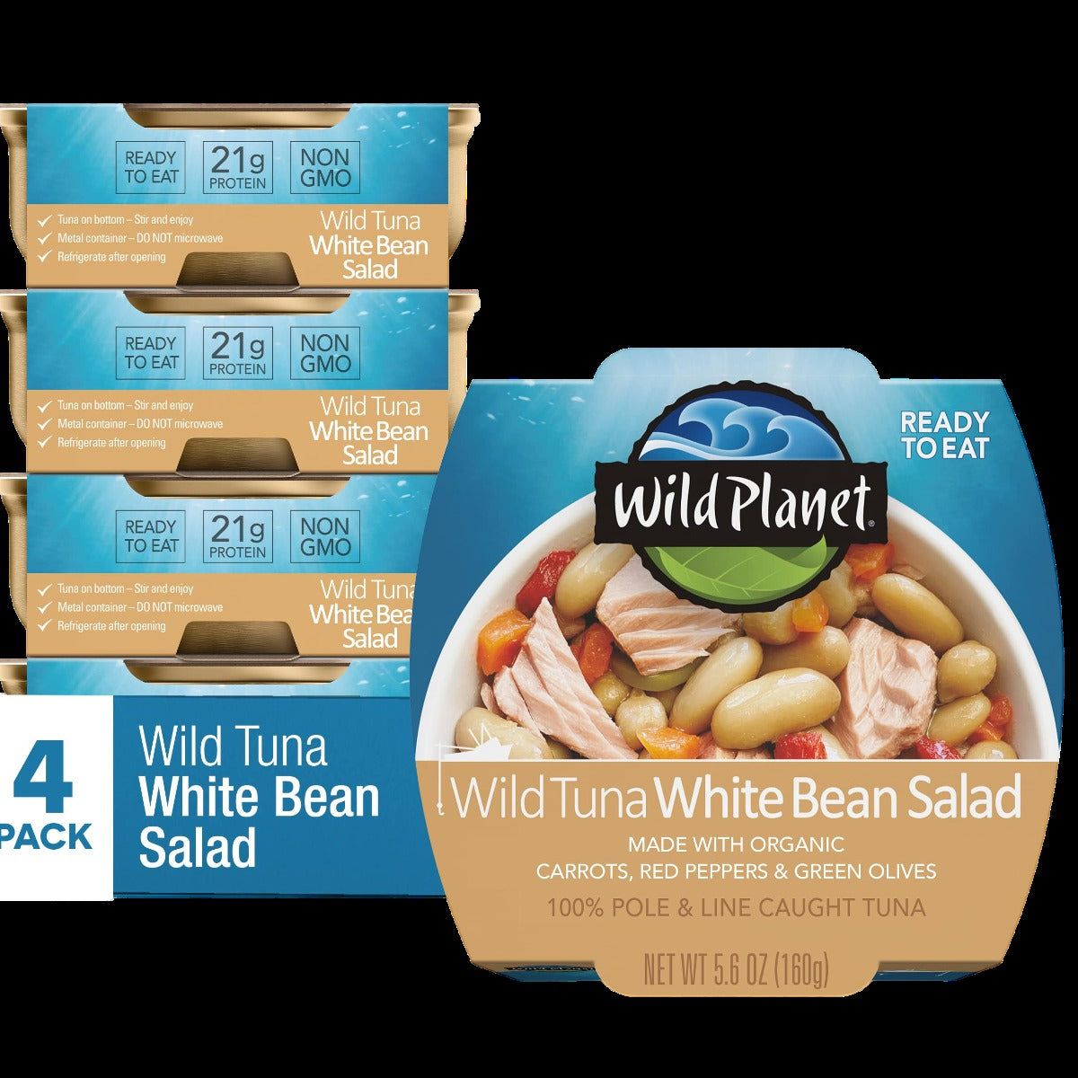 Ready-To-Eat Tuna White Bean Salad (4 CT)