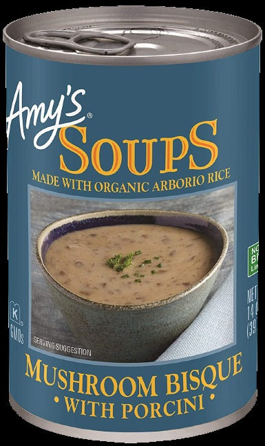 Mushroom Bisque With Porcin