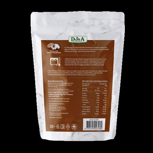Shiitake Mushroom Crisps