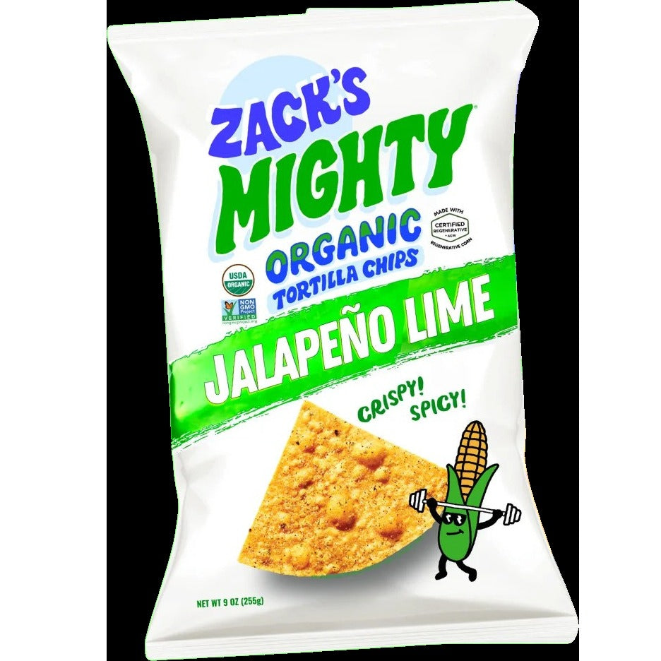 Organic Jalapeno Lime Tortilla Chips