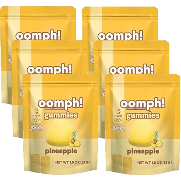 Low-Calorie Gummies - Pineapple (6 Pack)