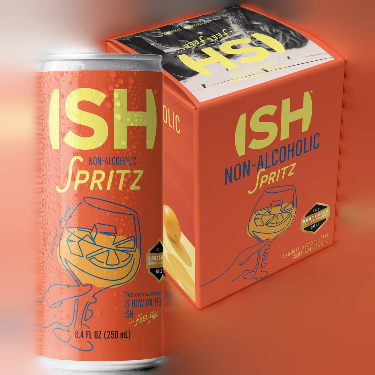 Non-Alcoholic Spritz Canned Cocktails (4 Pack)