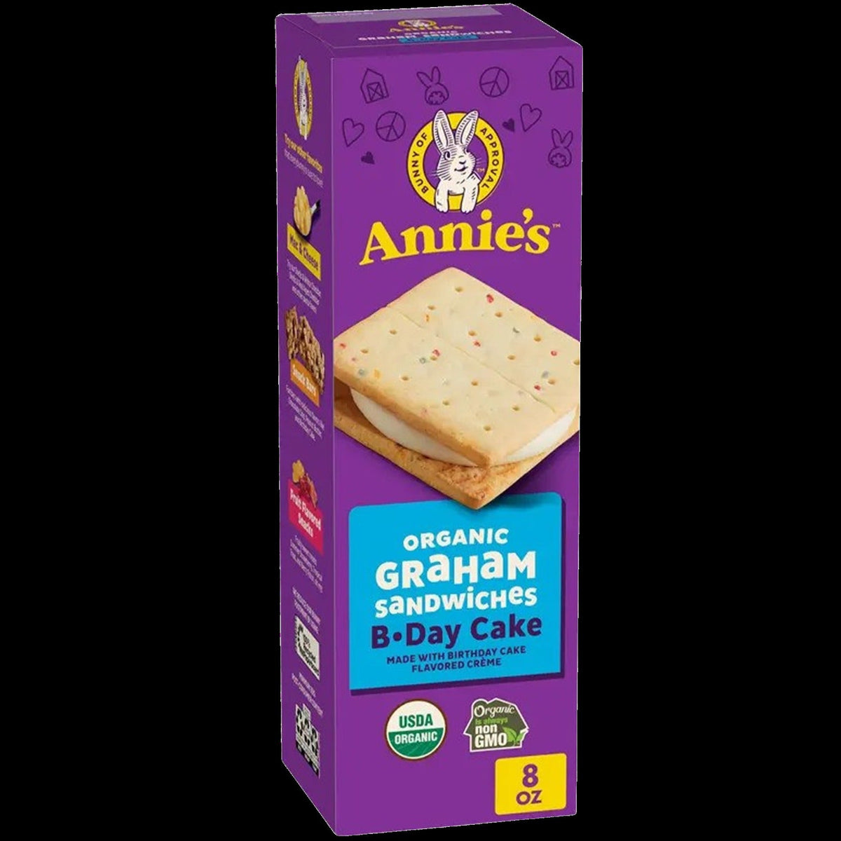 Birthday Cake Graham Sandwiches