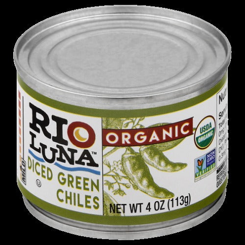 Organic Diced Green Chiles