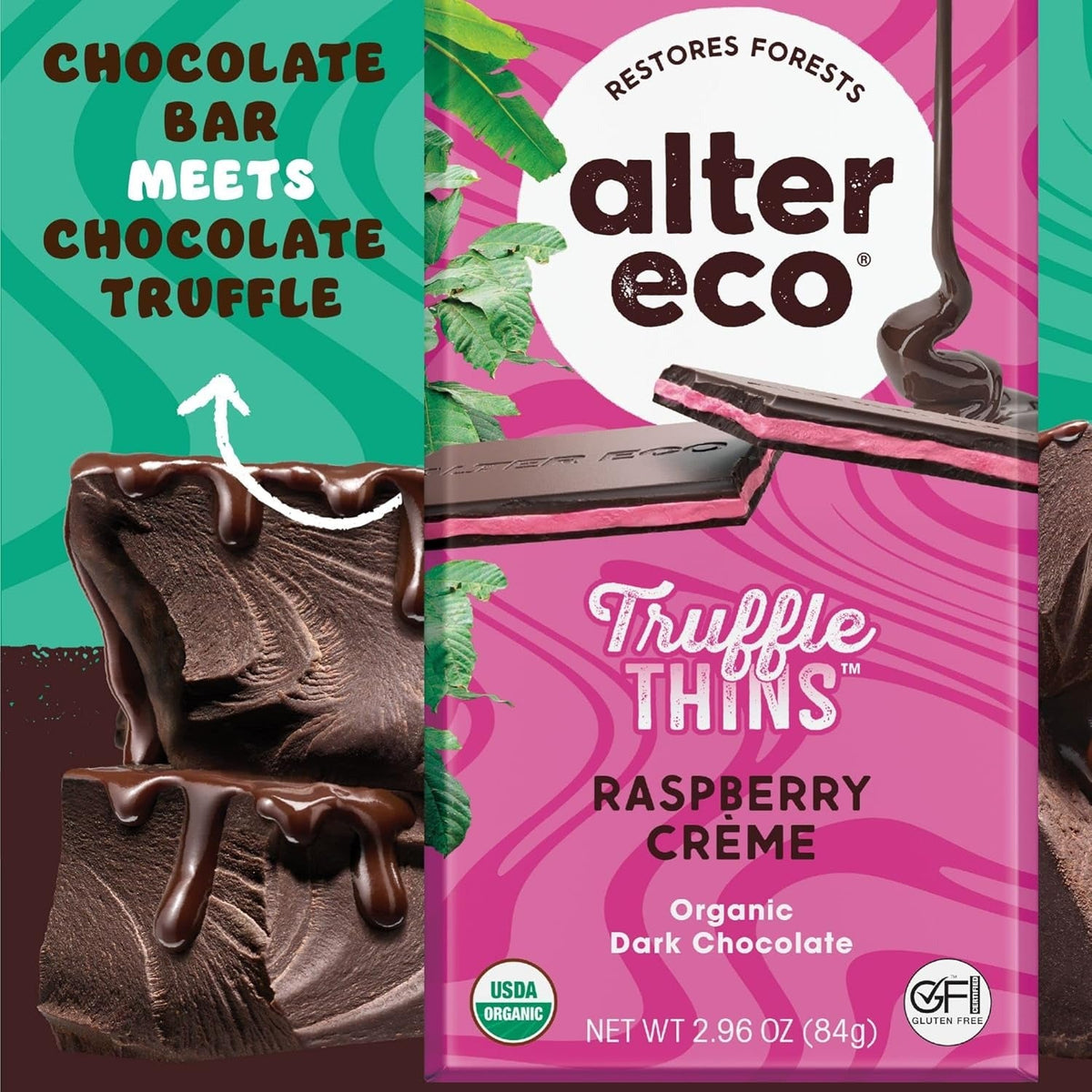 Truffle Thins Raspberry Creme Bar