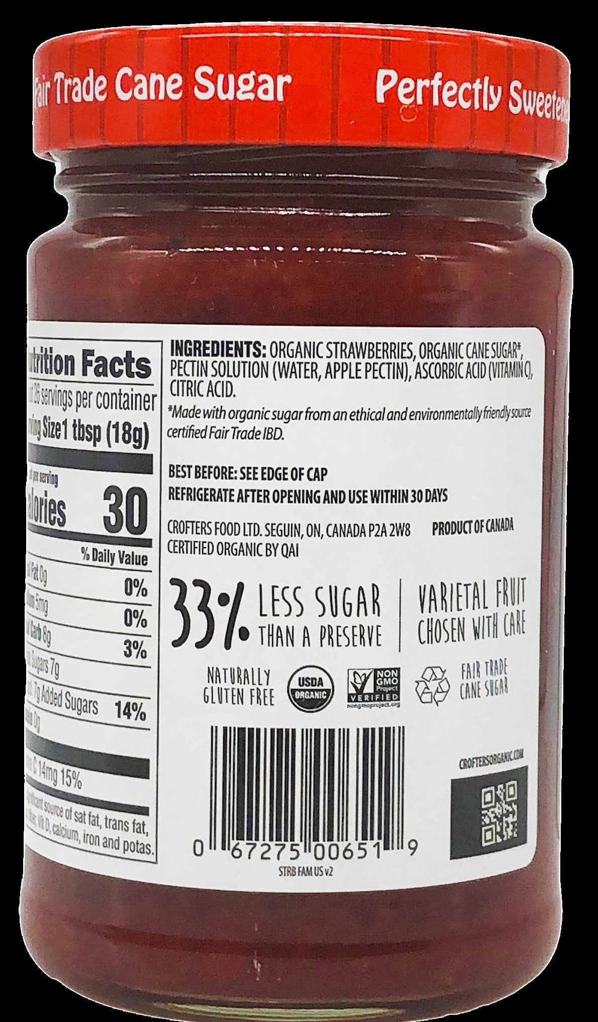 Strawberry Banana Fruit Spread
