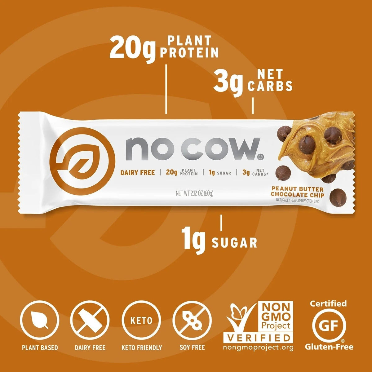 Chunky Peanut Butter Bar (12 Pack)