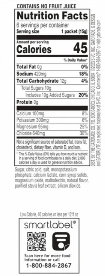 Cherry Lime Electrolyte Beverage Powder (6 CT)