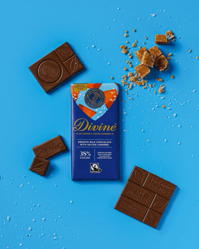 Milk Chocolate with Toffee and Sea Salt (12 CT)